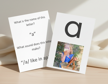 Lowercase Letters Deck